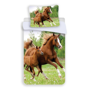 Súprava obliečok Jerry Fabrics 140 x 200 cm odtiene zelenej